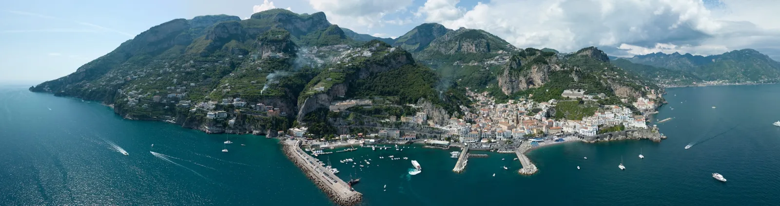 Amalfi Coast in Italy